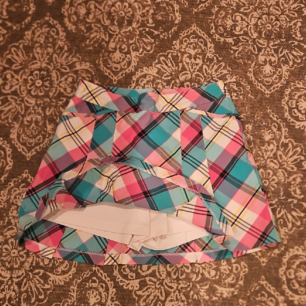 Plaid Multicolor Skirt